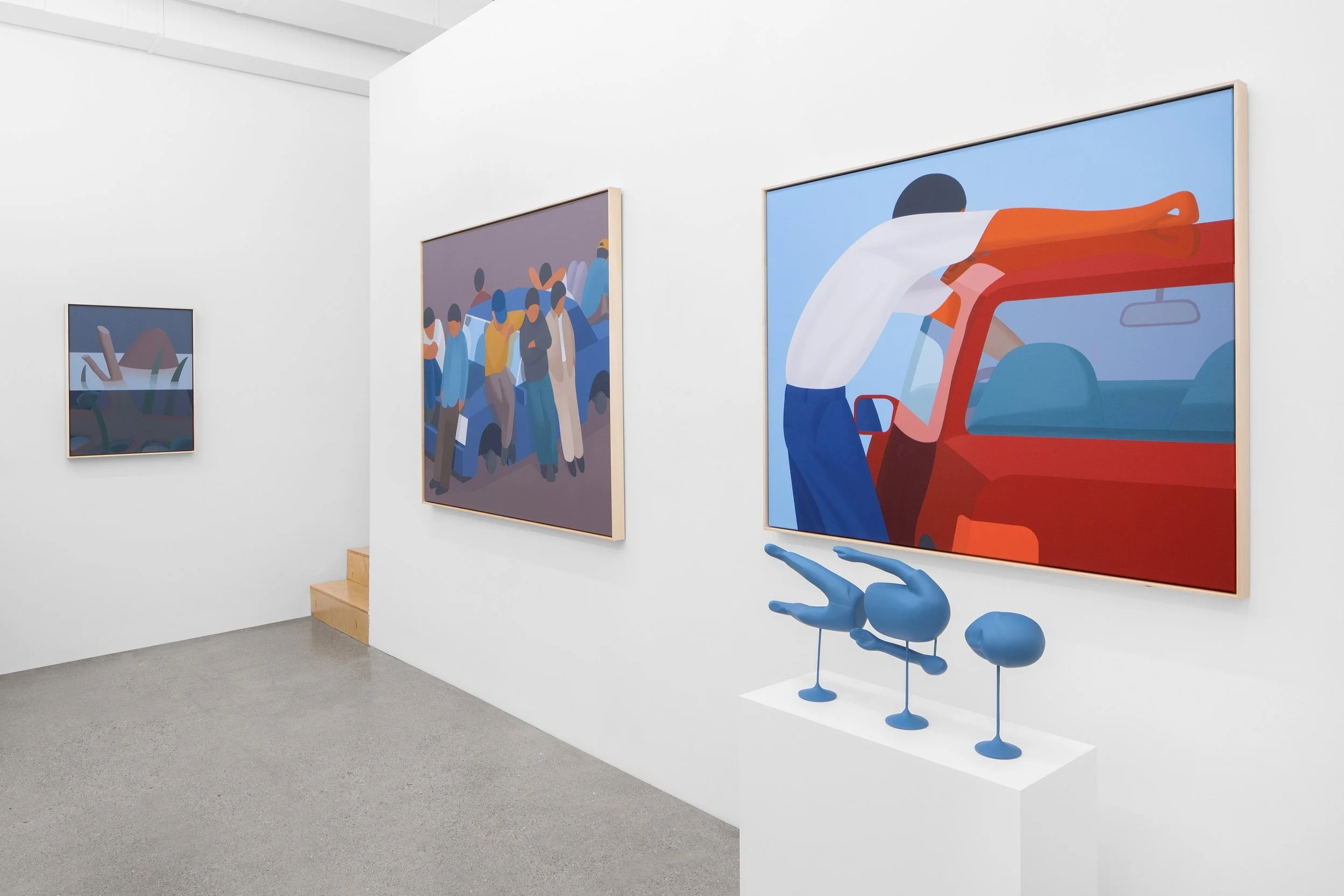 Geoff McFetridge: Rust Drinkers — Louis Buhl Gallery / Detroit, MI